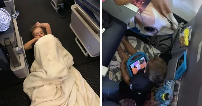 4 Y.O. Autistic Boy Was Having A Meltdown During A Flight So The Crew And Passengers Stepped In To Help