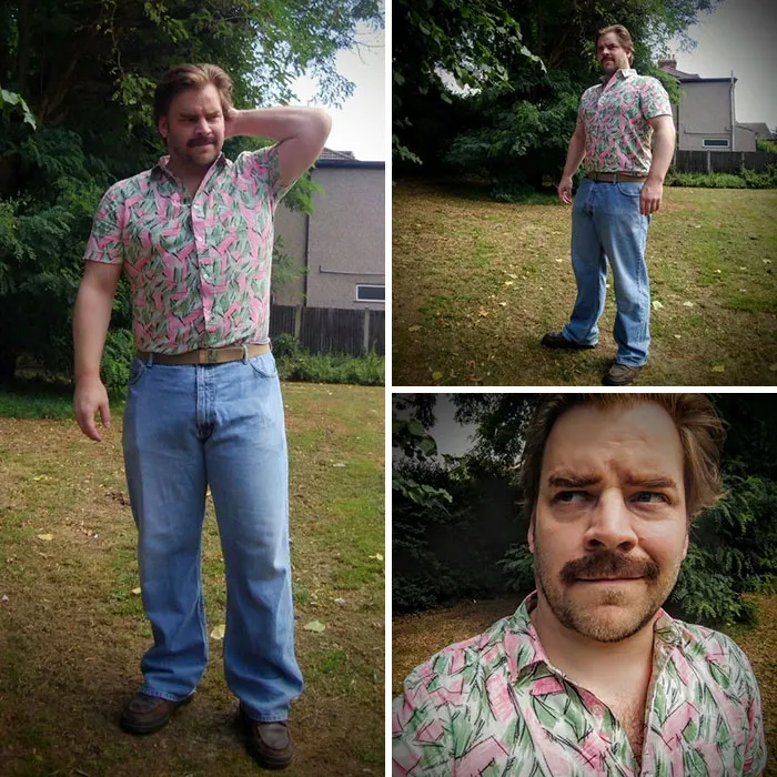 Jim Hopper Cosplay From Stranger Things Season 3