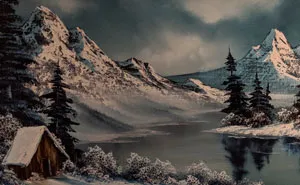 People Are Flooding The Bob Ross Art Exhibition In Virginia And The Captions Are Beyond Wholesome