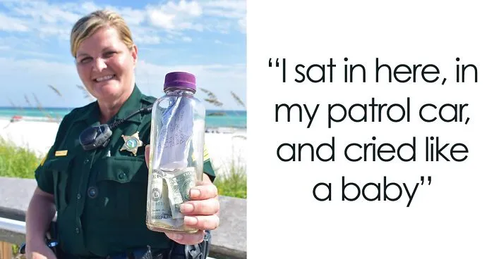 Family Puts Ashes Of Their Beloved Son And A Letter In A Bottle With $4 Bills And Throws It Into The Sea, This Woman Finds It