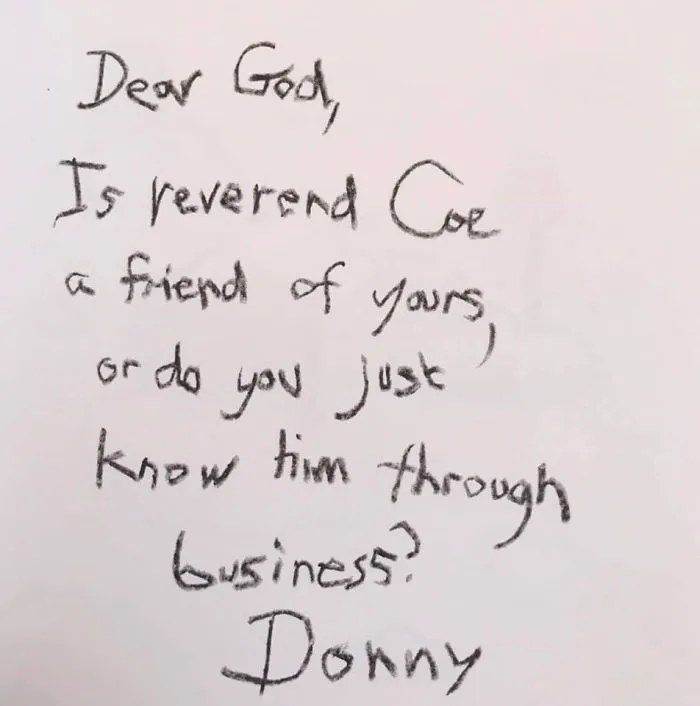 These 3rd Graders Have Some Questions For God And It's Hilarious