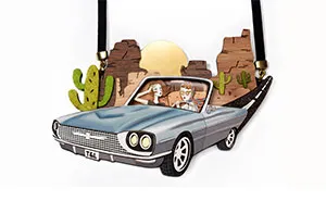 We Create Jewelry With Scenes From Movies Inside