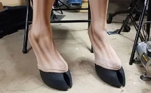 Artist Creates Shoes And Boots In The Shape Of Animal Hooves, And The Result Is Impressive