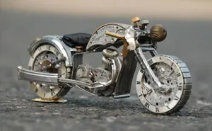 I Seek After Old, Broken Watches And Turn Their Parts Into Steampunk Sculptures (30 Pics)