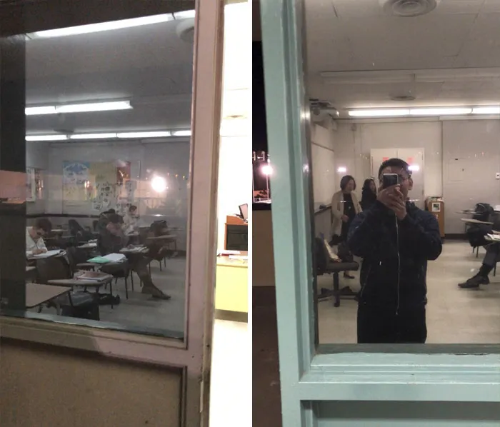 One-Way Window Tint At School, So We Can't See Shooters, But They Can See Us