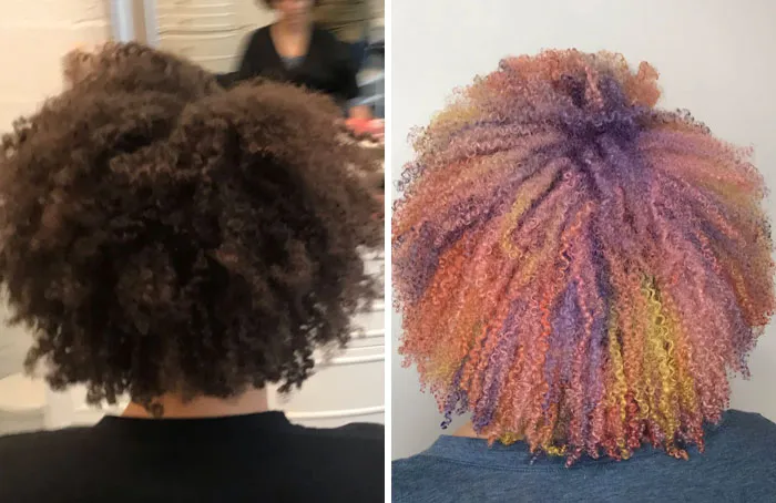 This Hairdresser Showcases How She Fixes Clients' Curls And It's Impressive
