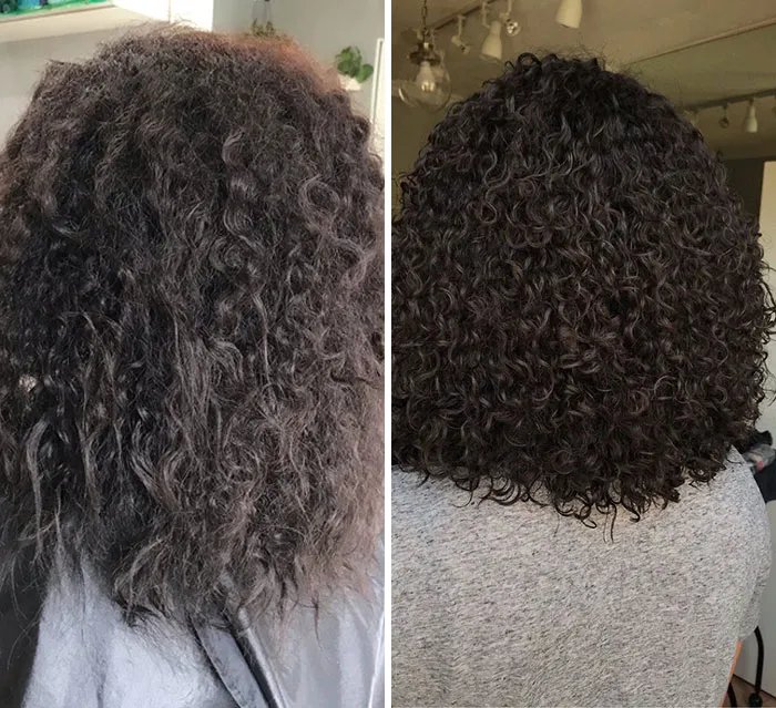 This Hairdresser Showcases How She Fixes Clients' Curls And It's Impressive