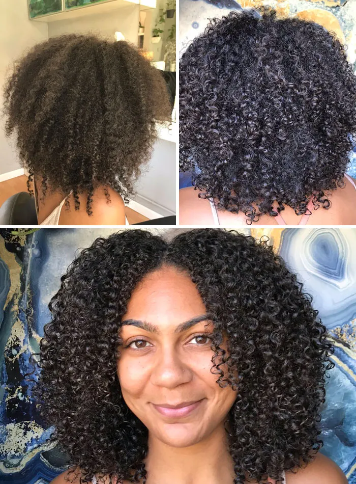 This Hairdresser Showcases How She Fixes Clients' Curls And It's Impressive