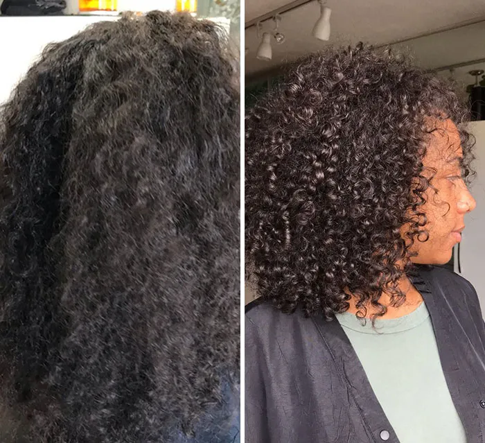 This Hairdresser Showcases How She Fixes Clients' Curls And It's Impressive