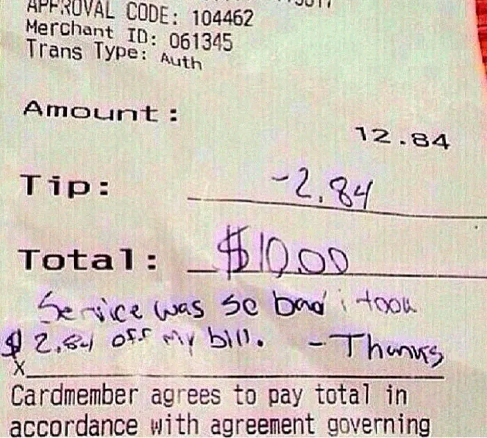 Customer Being Jerk