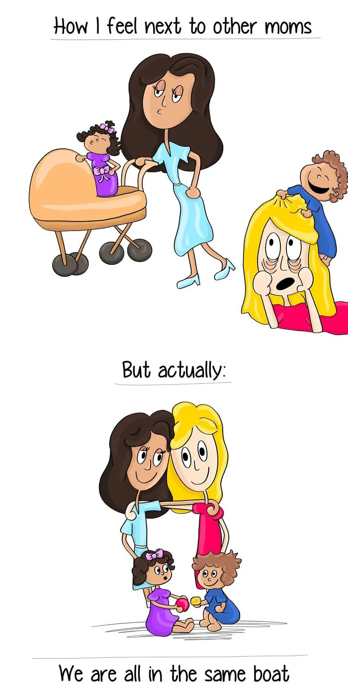 I Turned Crazy Motherhood Moments Into Comics (34 New Pics)
