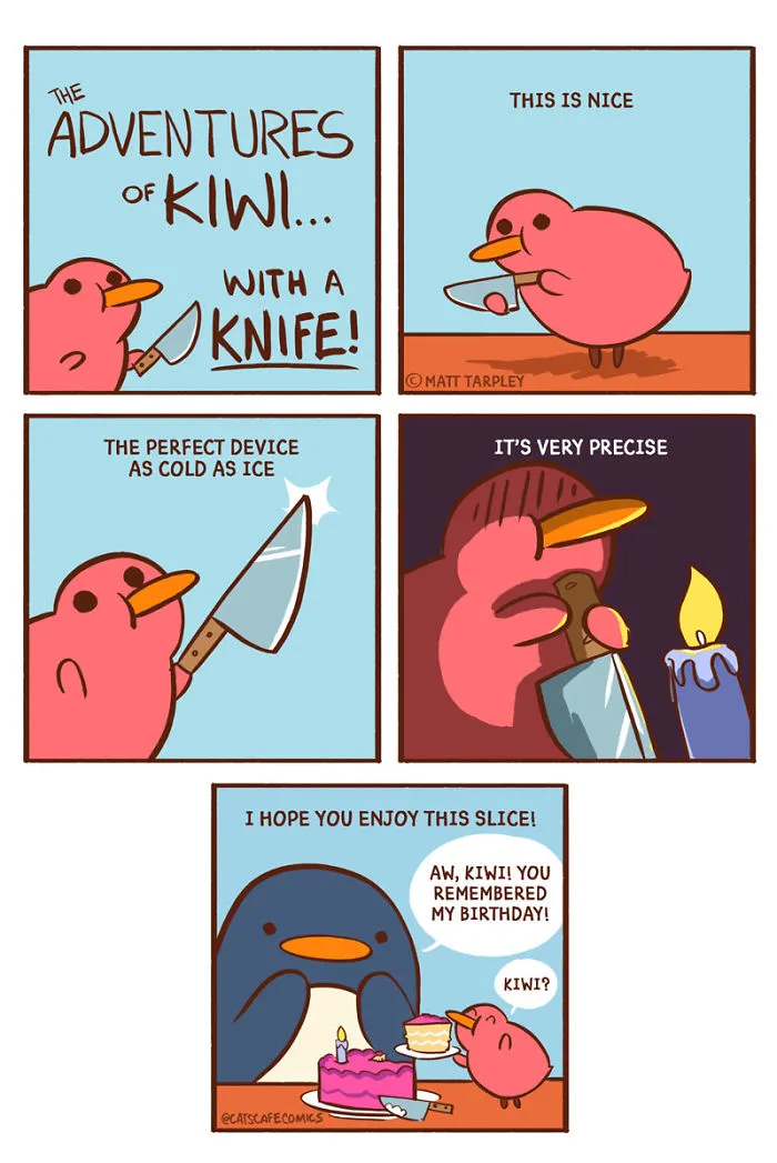 My 30 Wholesome ‘Cat’s Café’ Comics That Might Just Make Your Day (New Pics)
