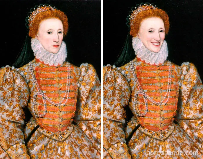 La reina Isabel I de Inglaterra