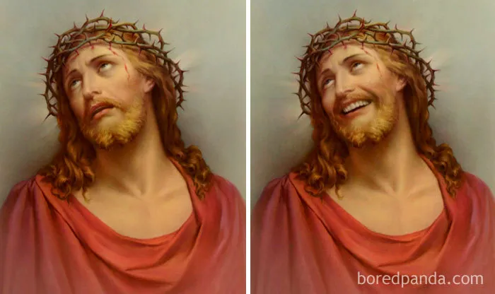 We Re-Imagined These 30 Famous Portraits With A Smile And It's Hilarious