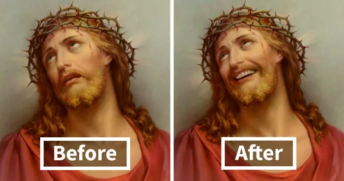 We Re-Imagined These 30 Famous Portraits With A Smile And It's Hilarious
