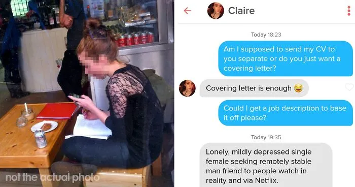 Guy Sends A 'Cover Letter' To His Tinder Match Who's A Business Teacher, Completely Nails It
