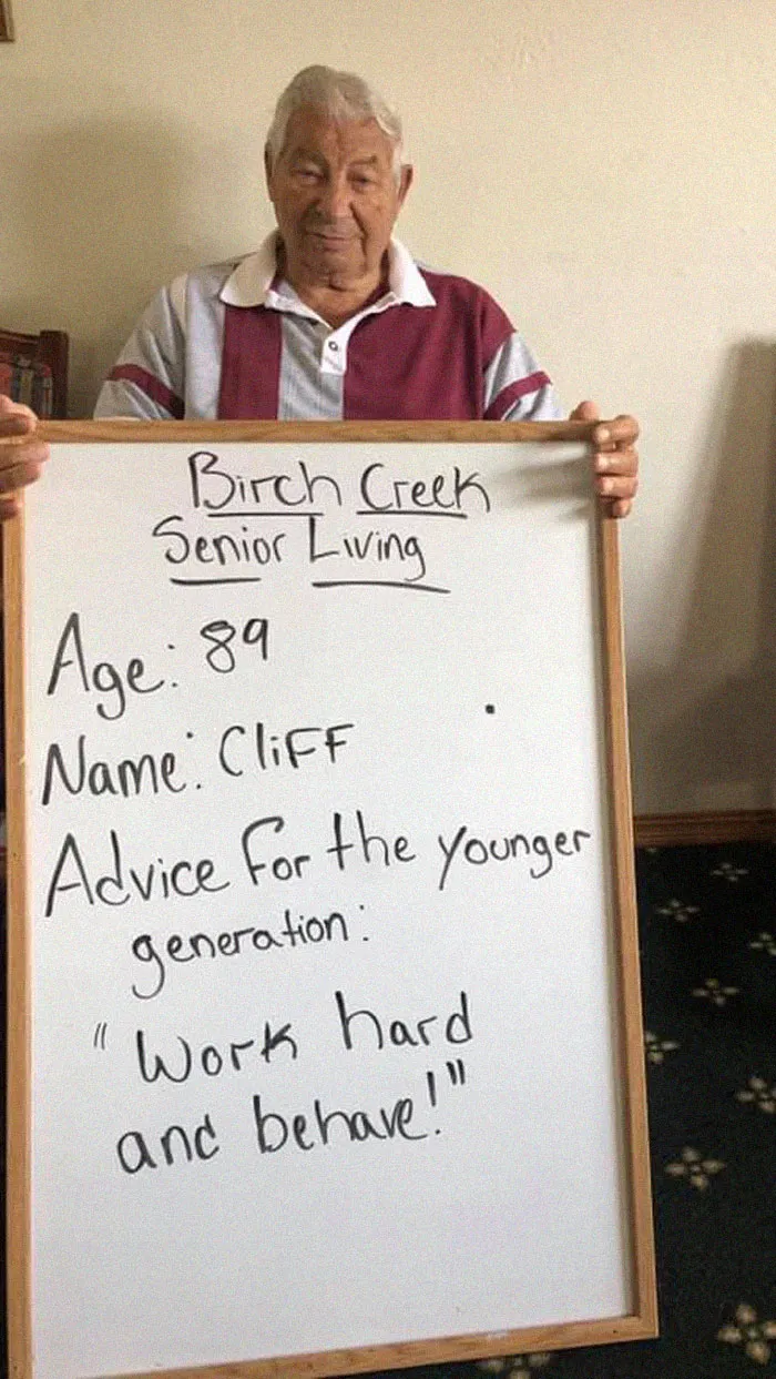 This Senior Community Ask Its Retired Residents To Share Advice For Young People And Here's 20 Best Of Them