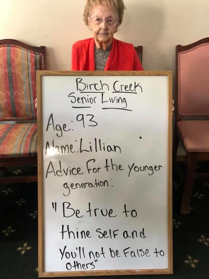This Senior Community Ask Its Retired Residents To Share Advice For Young People And Here's 20 Best Of Them