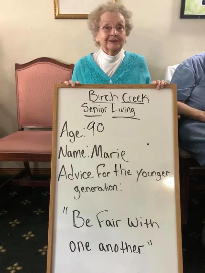 This Senior Community Ask Its Retired Residents To Share Advice For Young People And Here's 20 Best Of Them