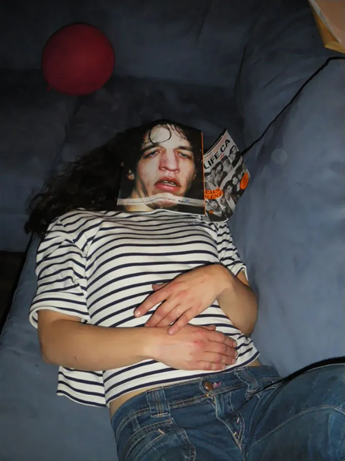 My Sister Fell Asleep While She Was Reading A Magazine