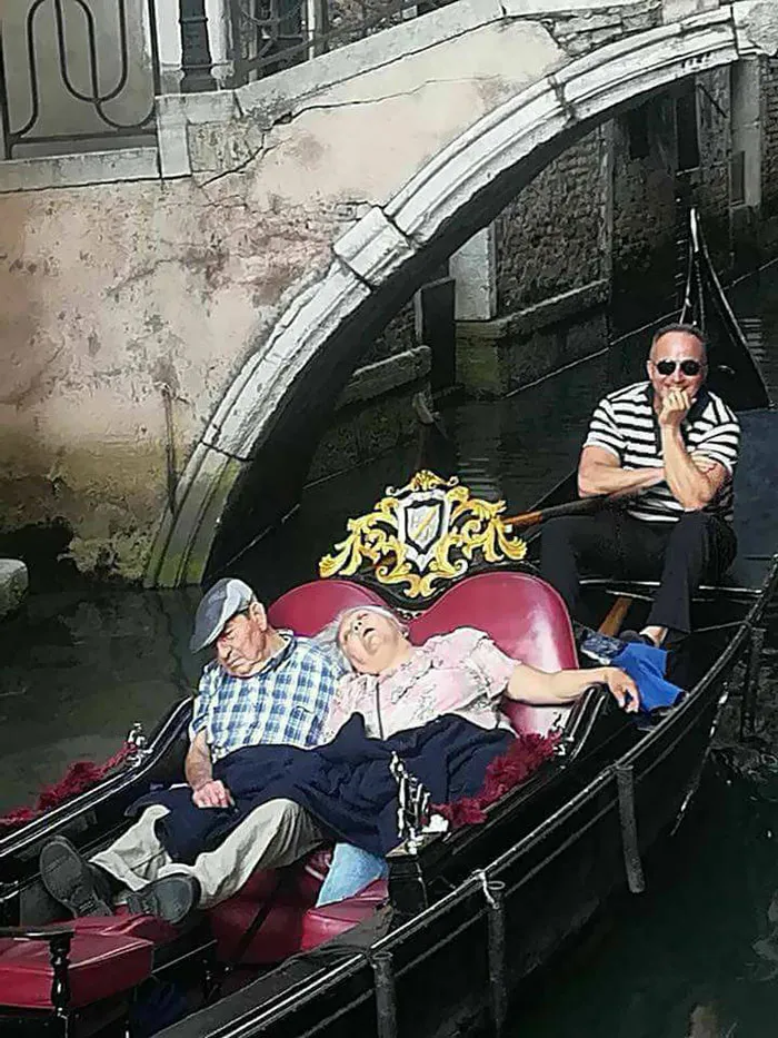 An Expensive Nap In Venice, Italy 