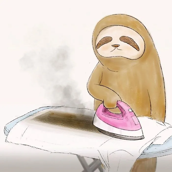 30 Problems Of A Sloth Hilariously Illustrated By Japanese Artist Keigo