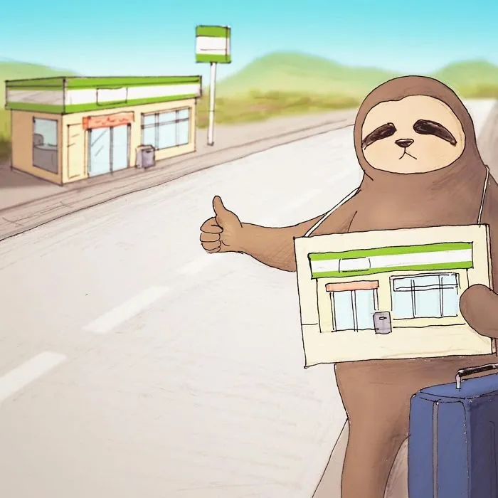 30 Problems Of A Sloth Hilariously Illustrated By Japanese Artist Keigo