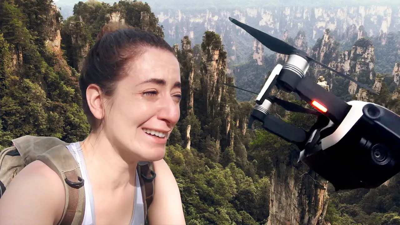 Tourist's Dramatic Disaster Goes Viral In China