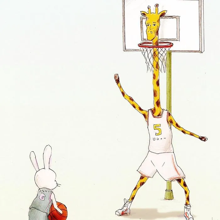 30 Funny Illustrations About Giraffes And Their Daily Life Struggles By Talented Japanese Artist Keigo
