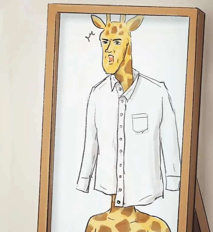 30 Funny Illustrations About Giraffes And Their Daily Life Struggles By Talented Japanese Artist Keigo