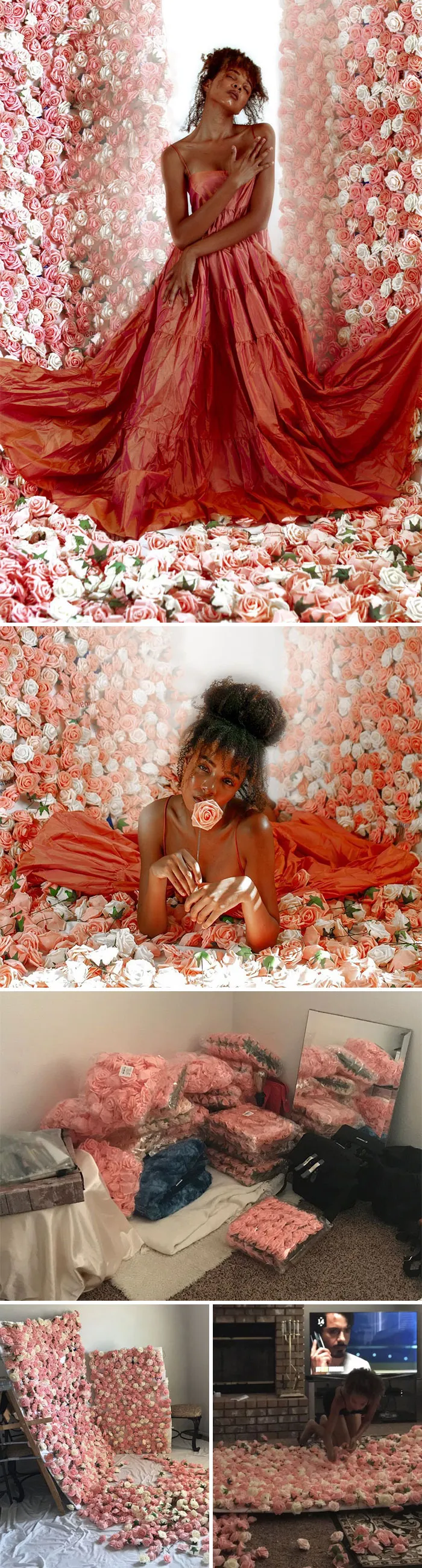 Instagram Model Crafts Incredibly Detailed Photo Shoot Sets That She Later Uses To Take Self-Portraits (30 Pics)