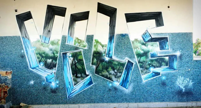 This Graffiti Artist Makes Walls Appear Transparent Using Nothing But Spray Paint