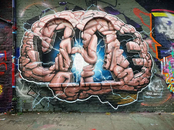 This Graffiti Artist Makes Walls Appear Transparent Using Nothing But Spray Paint