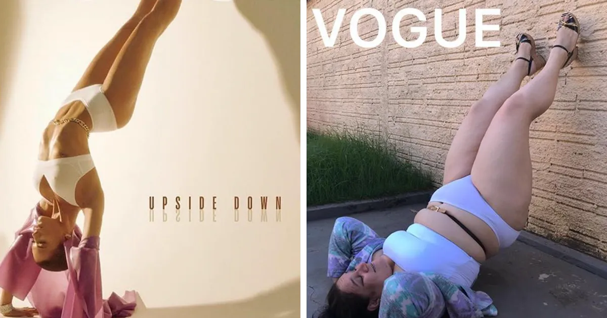 Esta brasileña recrea las sesiones de fotos pijas para mostrar lo tontas que son algunas de ellas