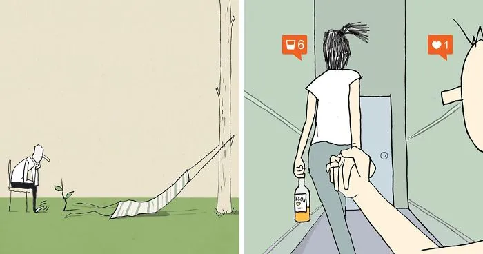 129 Thought-Provoking Illustrations By Israeli Artist Yuval Robichek