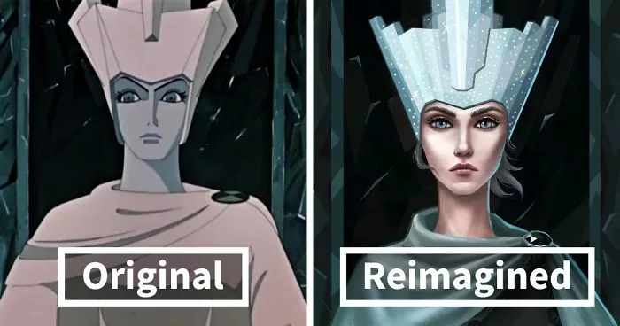 I Was Inspired By How Other Artists Reimagined Disney Princesses, So I Decided To Illustrate Soviet Princesses (8 Pics)