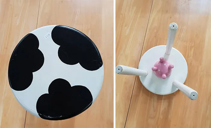 Saw This In Tasmania Australia At The Salvation Army. I Thought "Argh Cute Chair" Turned It Upside Down And Giggled For 5 Minutes