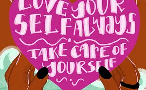 I Encourage Myself Through My Artwork That Helps Me Control My Depression And Anxiety