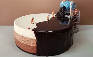 This Pastry Chef Transforms Plain Desserts Into Miniature Worlds And It's Too Sad To Eat