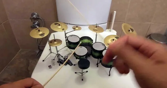 This Guy Plays System Of A Down's 'Toxicity' On A Miniature Drum Kit And It Rocks