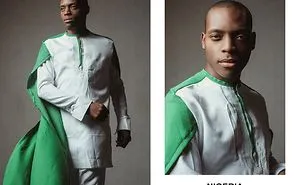 Mister Global Contestants Dress In Their National Costumes And Look Like Video Game Bosses