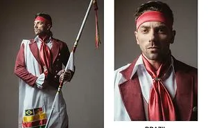 Mister Global Contestants Dress In Their National Costumes And Look Like Video Game Bosses