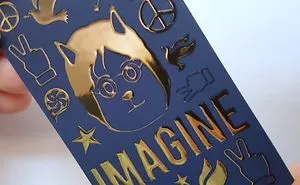 What If John Lennon Was A Cat And Needed A Business Card?