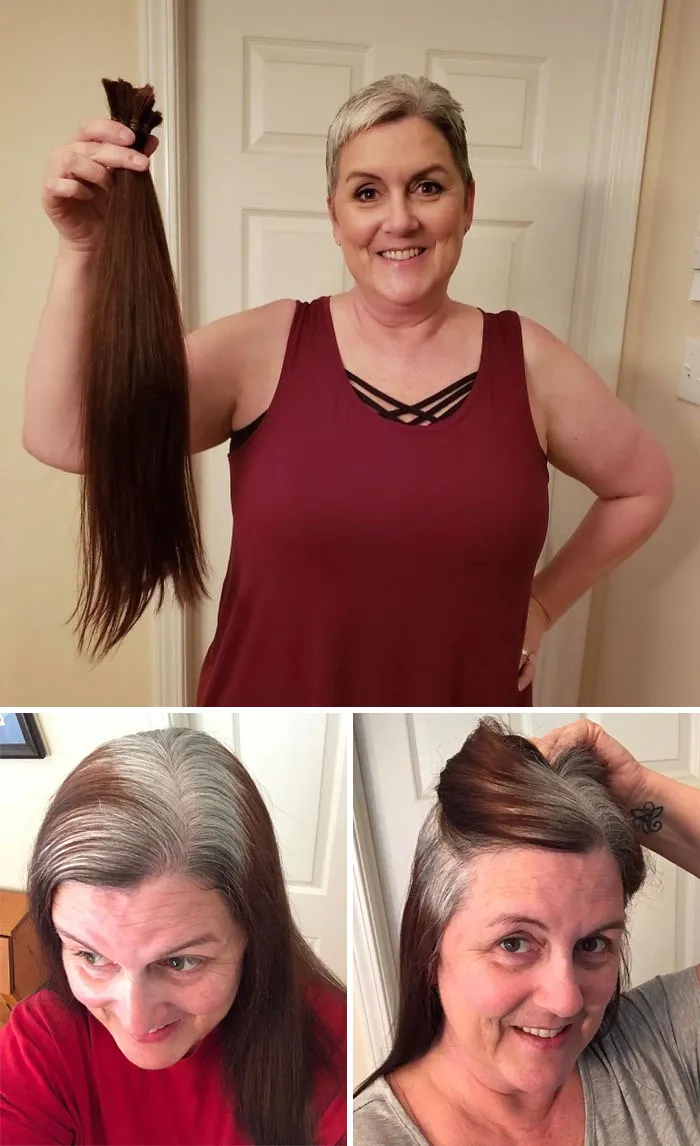 Estas 30 mujeres dejaron de teñirse el cabello, y tienen tan buen aspecto que te convencerán para hacer lo mismo (Nuevas imágenes)