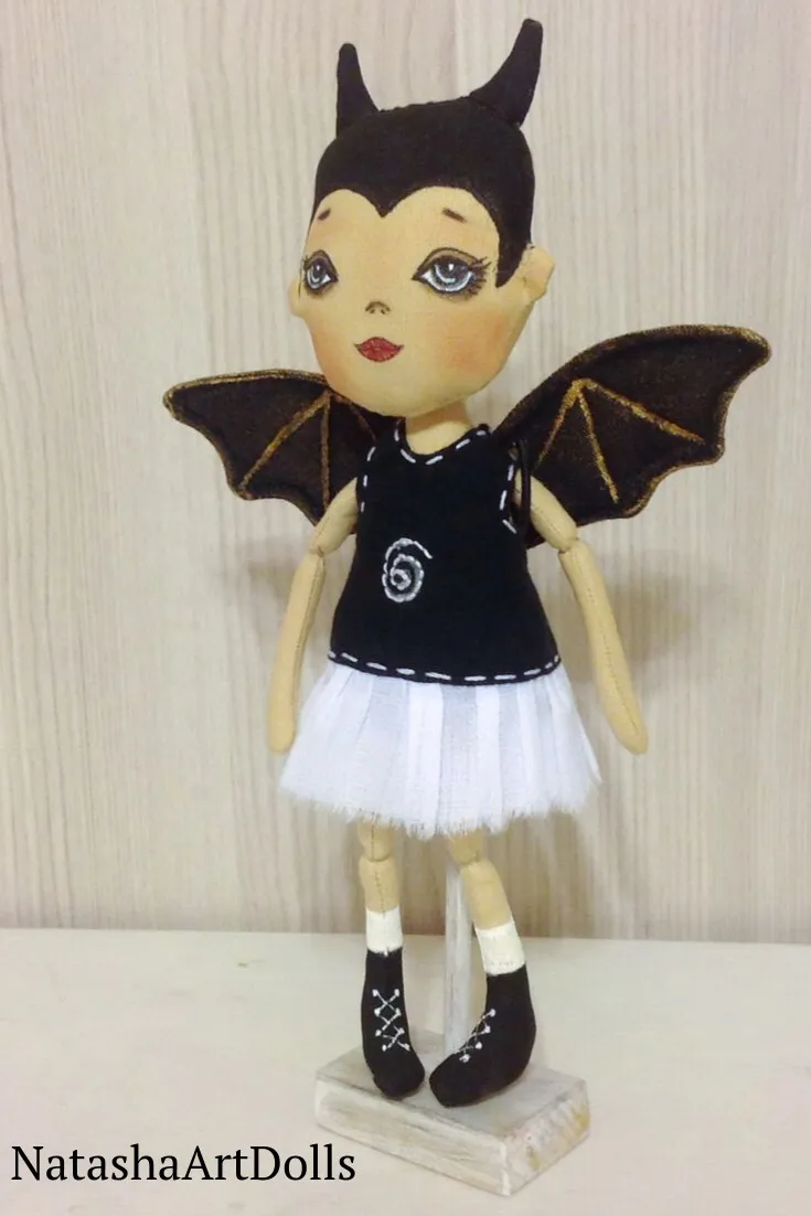 Ooak Gothic Doll