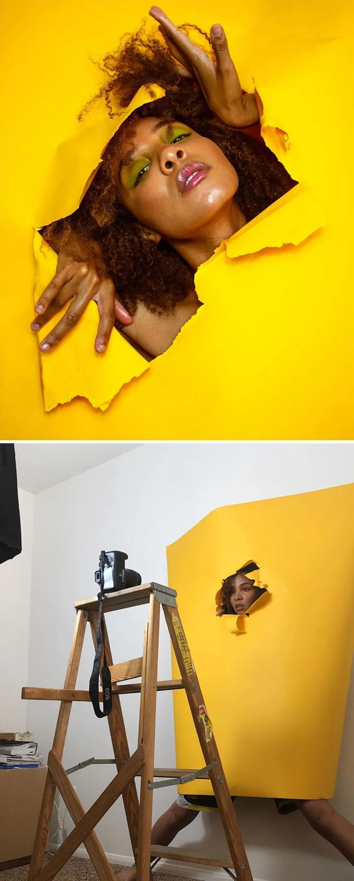 Instagram Model Crafts Incredibly Detailed Photo Shoot Sets That She Later Uses To Take Self-Portraits (30 Pics)