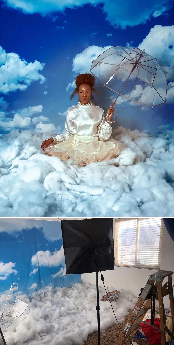 Instagram Model Crafts Incredibly Detailed Photo Shoot Sets That She Later Uses To Take Self-Portraits (30 Pics)