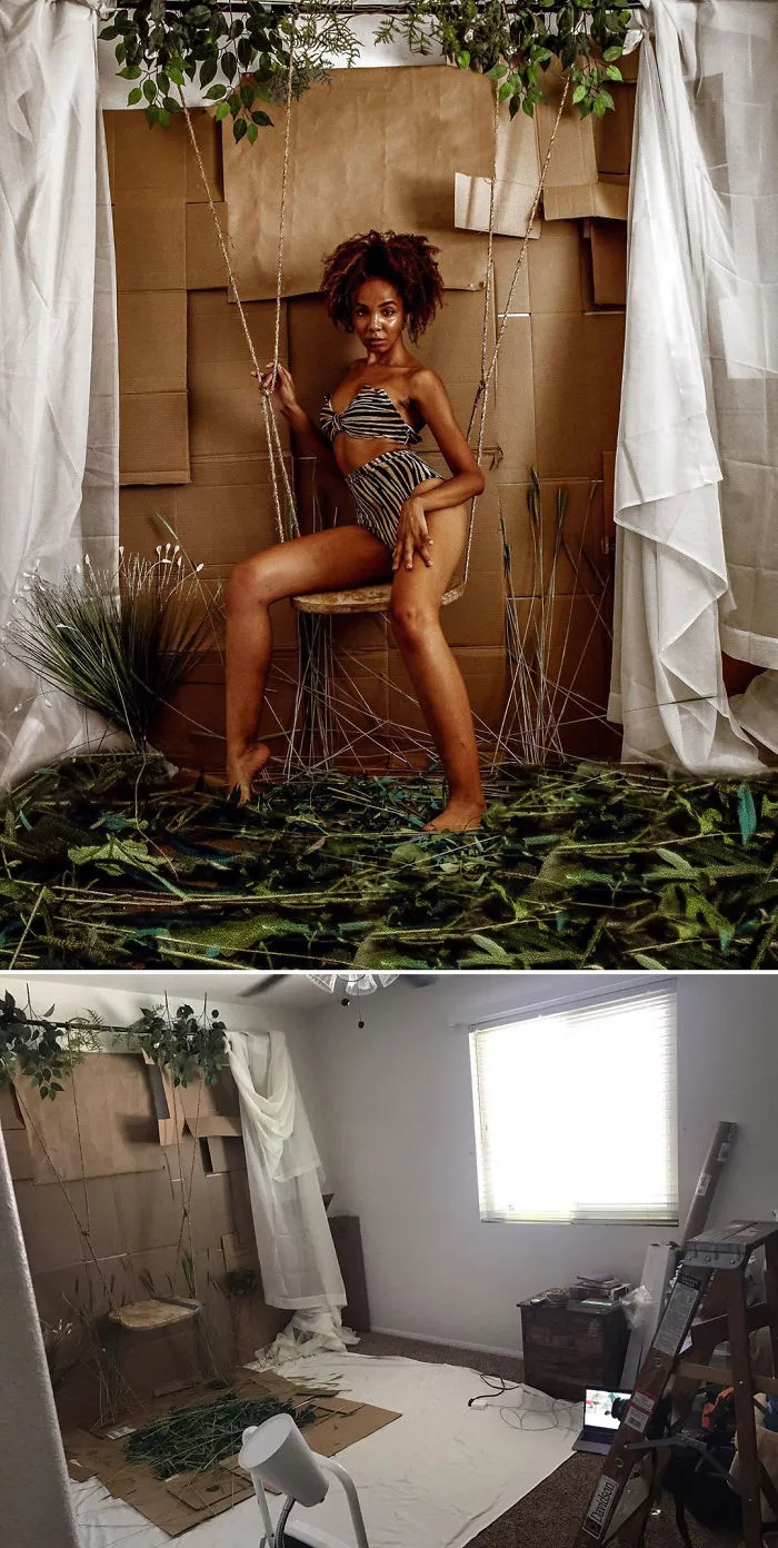 Instagram Model Crafts Incredibly Detailed Photo Shoot Sets That She Later Uses To Take Self-Portraits (30 Pics)