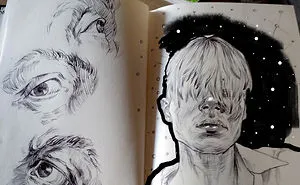 While I Was Studying Psychology, I Suffered A Serious Surgery. That Was When I Started Drawing As A Method To Control Anxiety.
