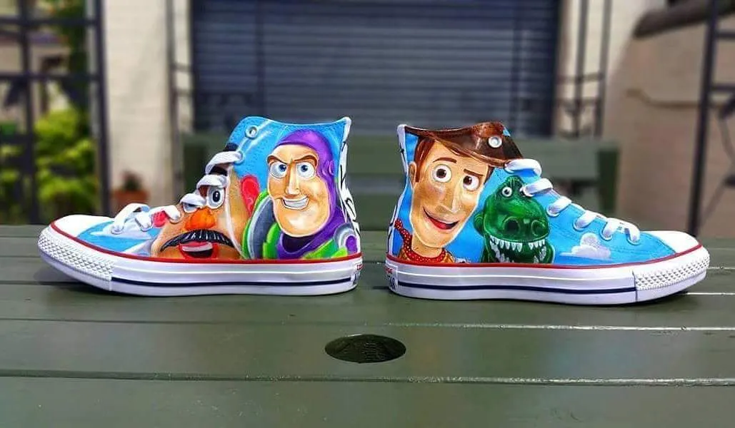 Disney - Hand-Painted Shoes